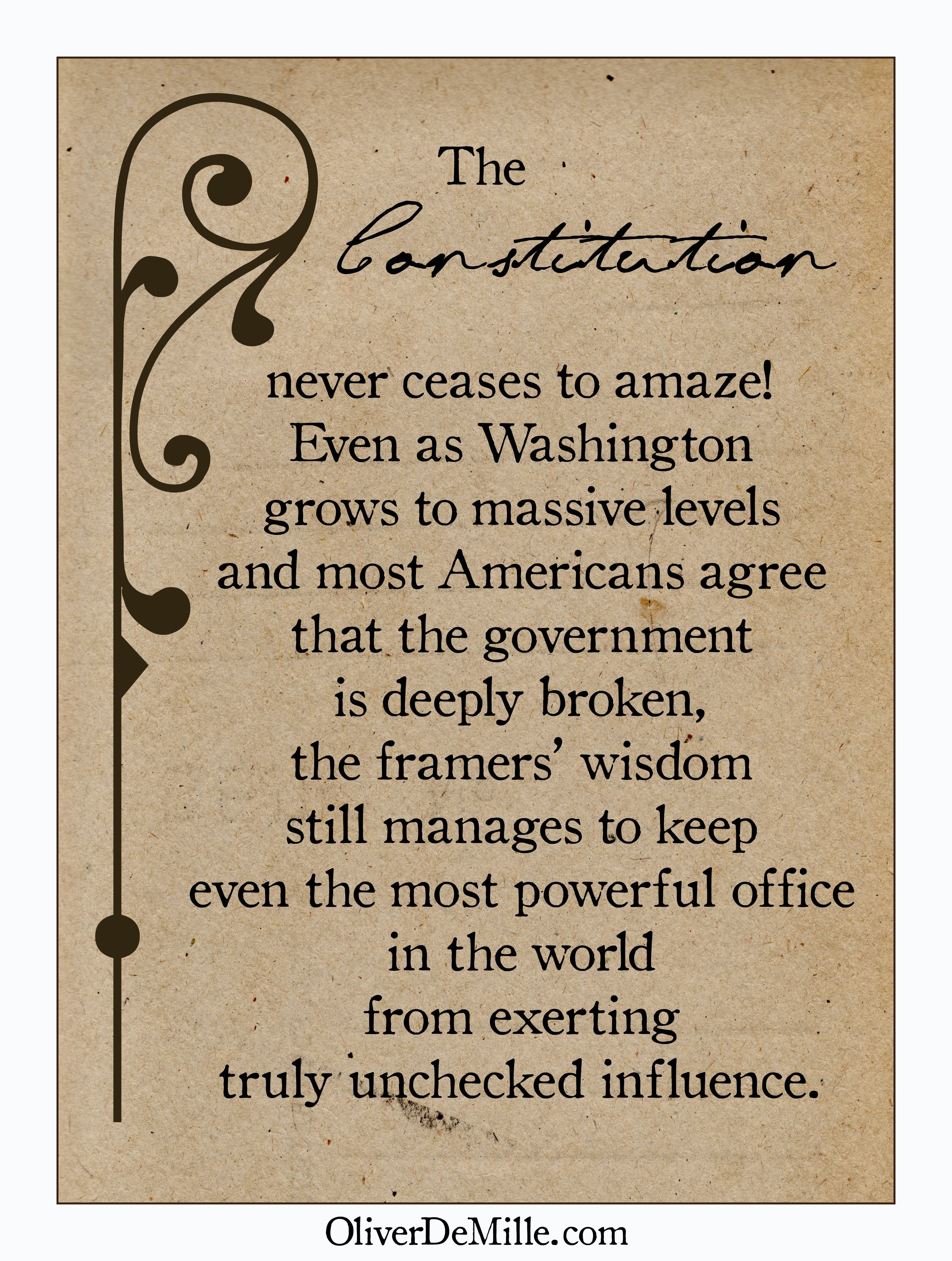 amazing constitution