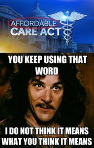 Affordable Care Princess Bride